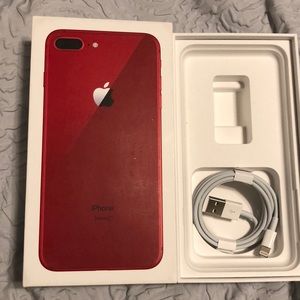 IPhone 8 Plus box and charger